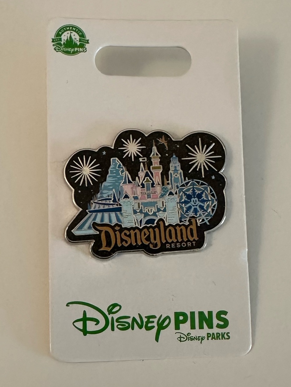 ✨ Authentic Disneyland ✨ Theme Park Landmarks -Disney Trading Pin